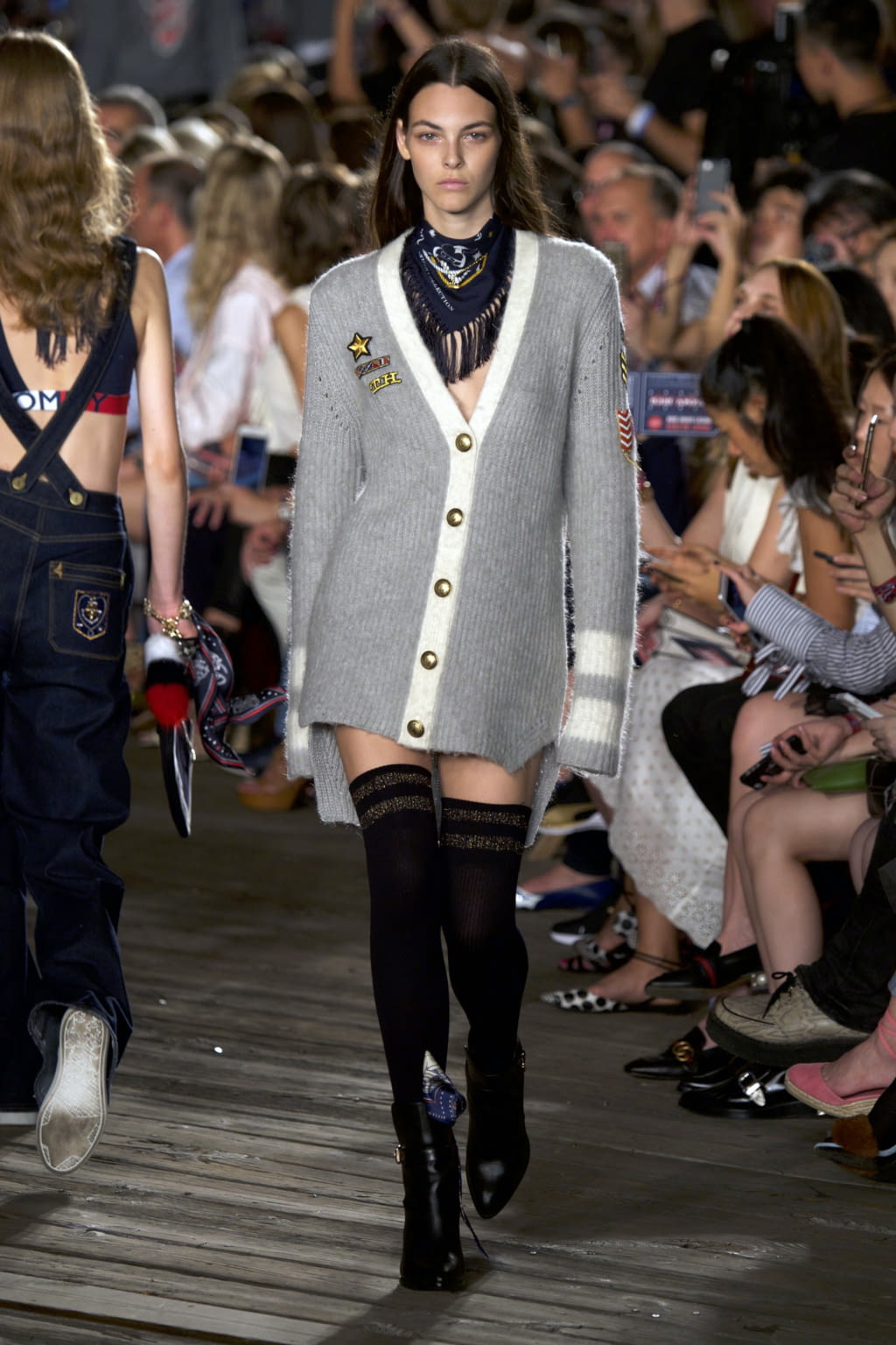 Fashion Week New York Fall/Winter 2016 look 14 from the Tommy Hilfiger x Gigi Hadid collection womenswear