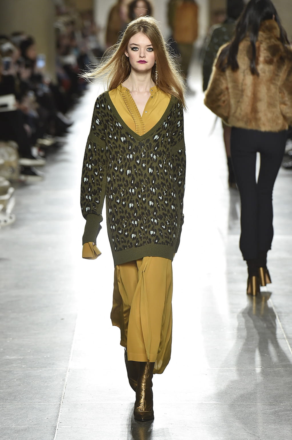 Fashion Week London Fall/Winter 2016 look 17 from the Topshop collection 女装