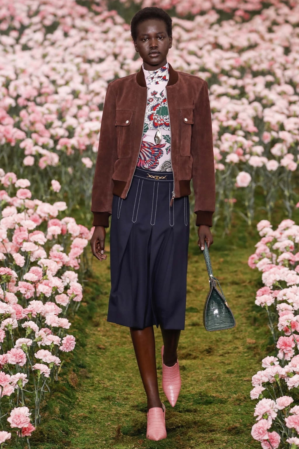 Fashion Week New York Fall/Winter 2018 look 7 from the Tory Burch collection 女装