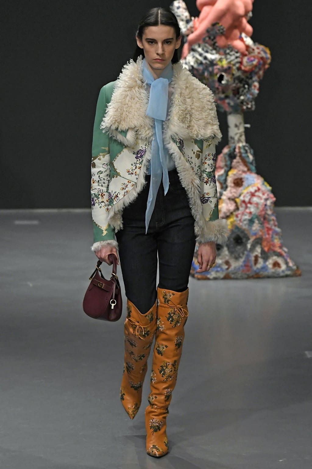 Fashion Week New York Fall/Winter 2020 look 25 from the Tory Burch collection womenswear