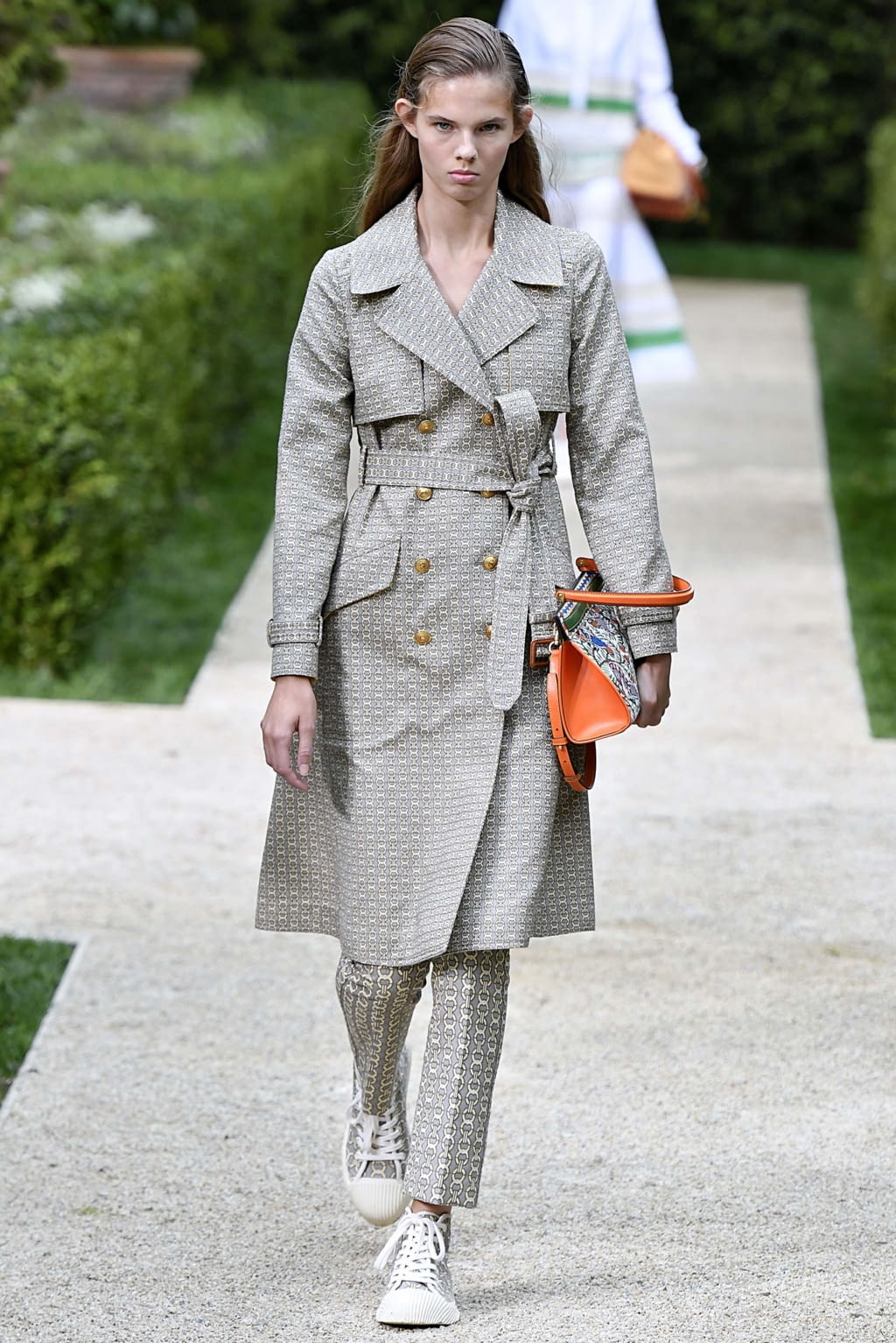 Fashion Week New York Spring/Summer 2019 look 11 from the Tory Burch collection 女装
