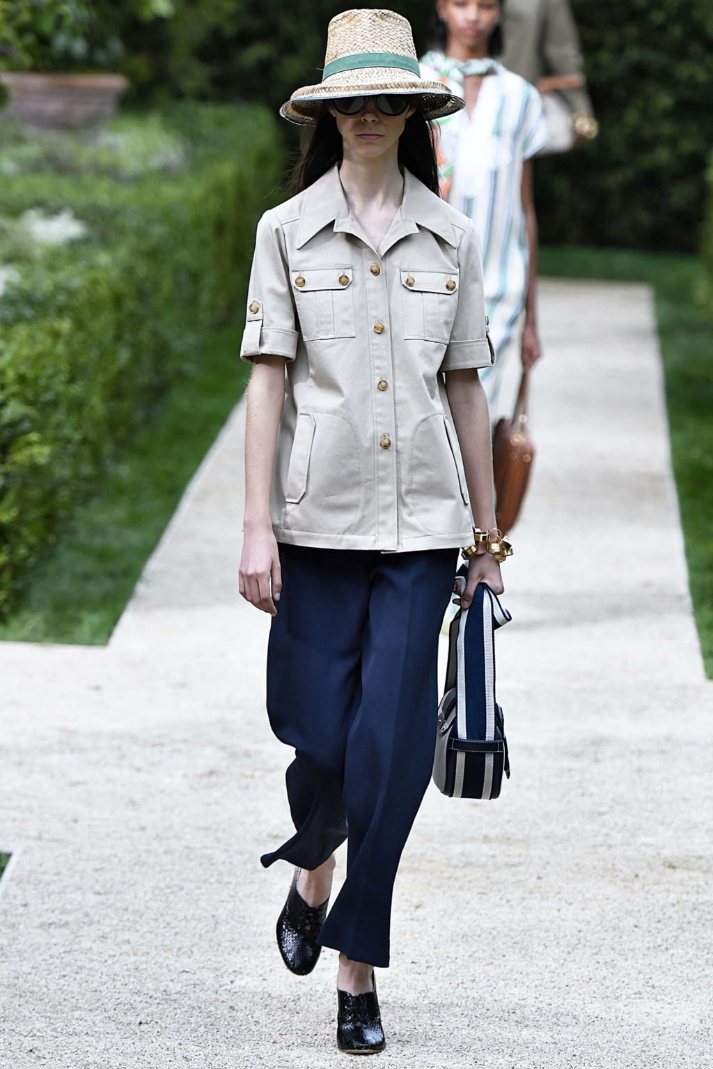 Fashion Week New York Spring/Summer 2019 look 14 from the Tory Burch collection womenswear