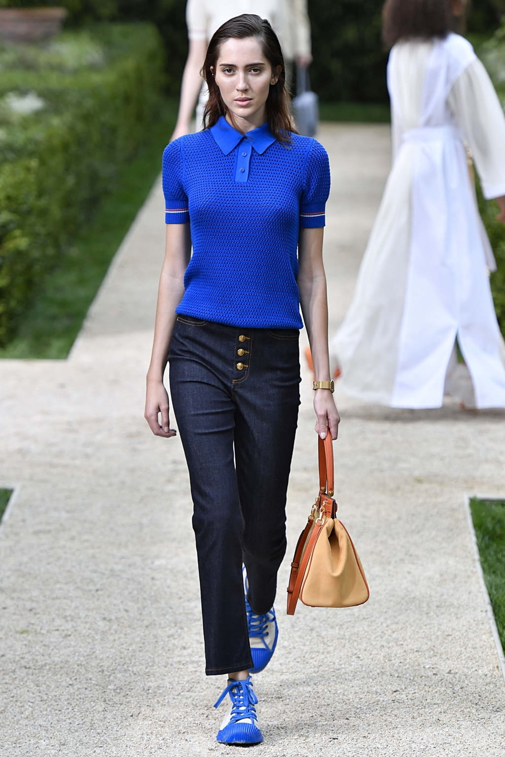 Fashion Week New York Spring/Summer 2019 look 24 from the Tory Burch collection 女装