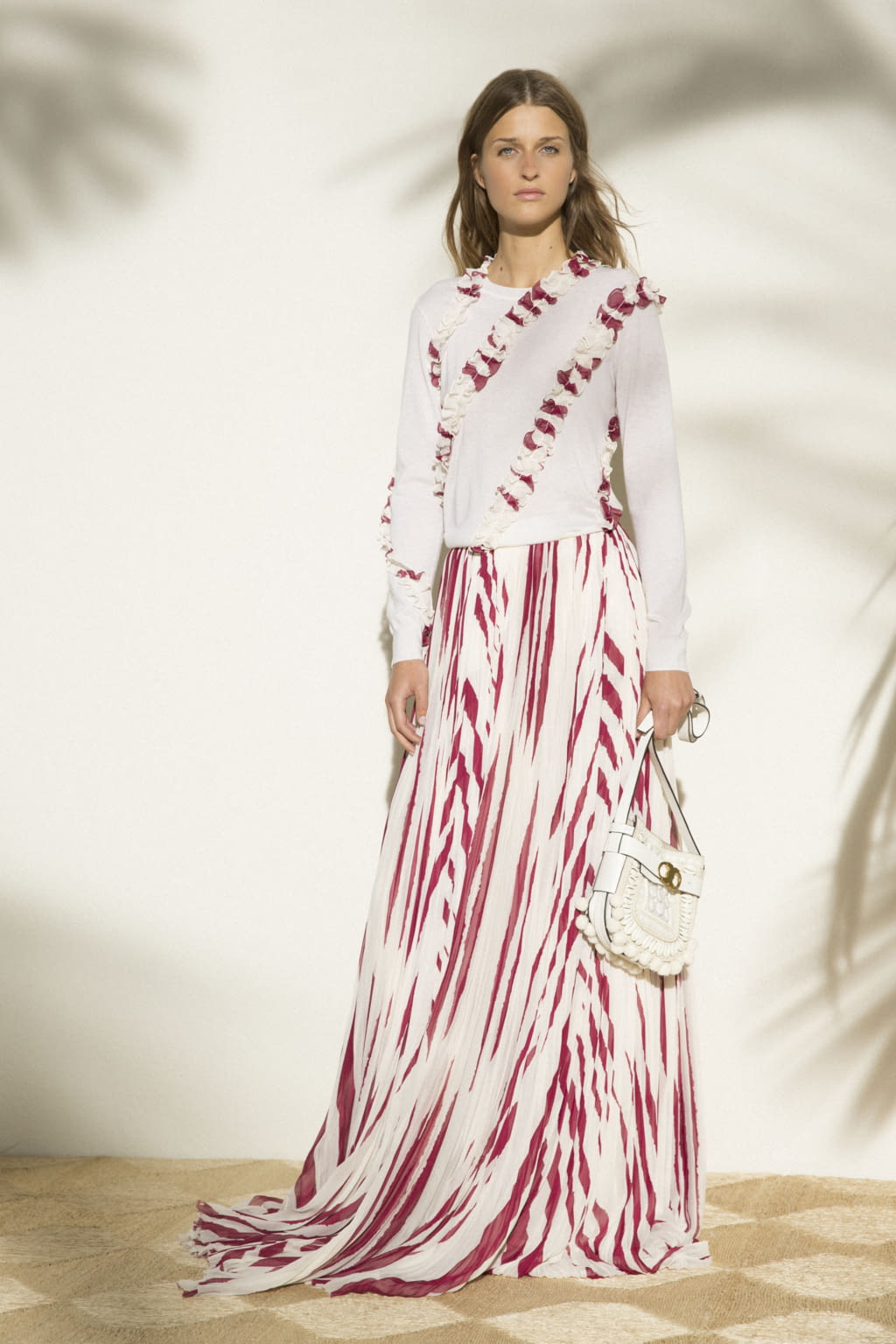 Fashion Week New York Resort 2017 look 19 from the Tory Burch collection womenswear