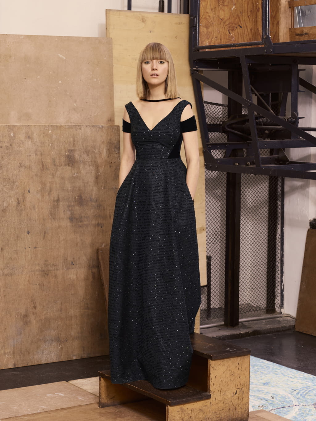 Fashion Week Paris Pre-Fall 2017 look 13 from the Talbot Runhof collection womenswear