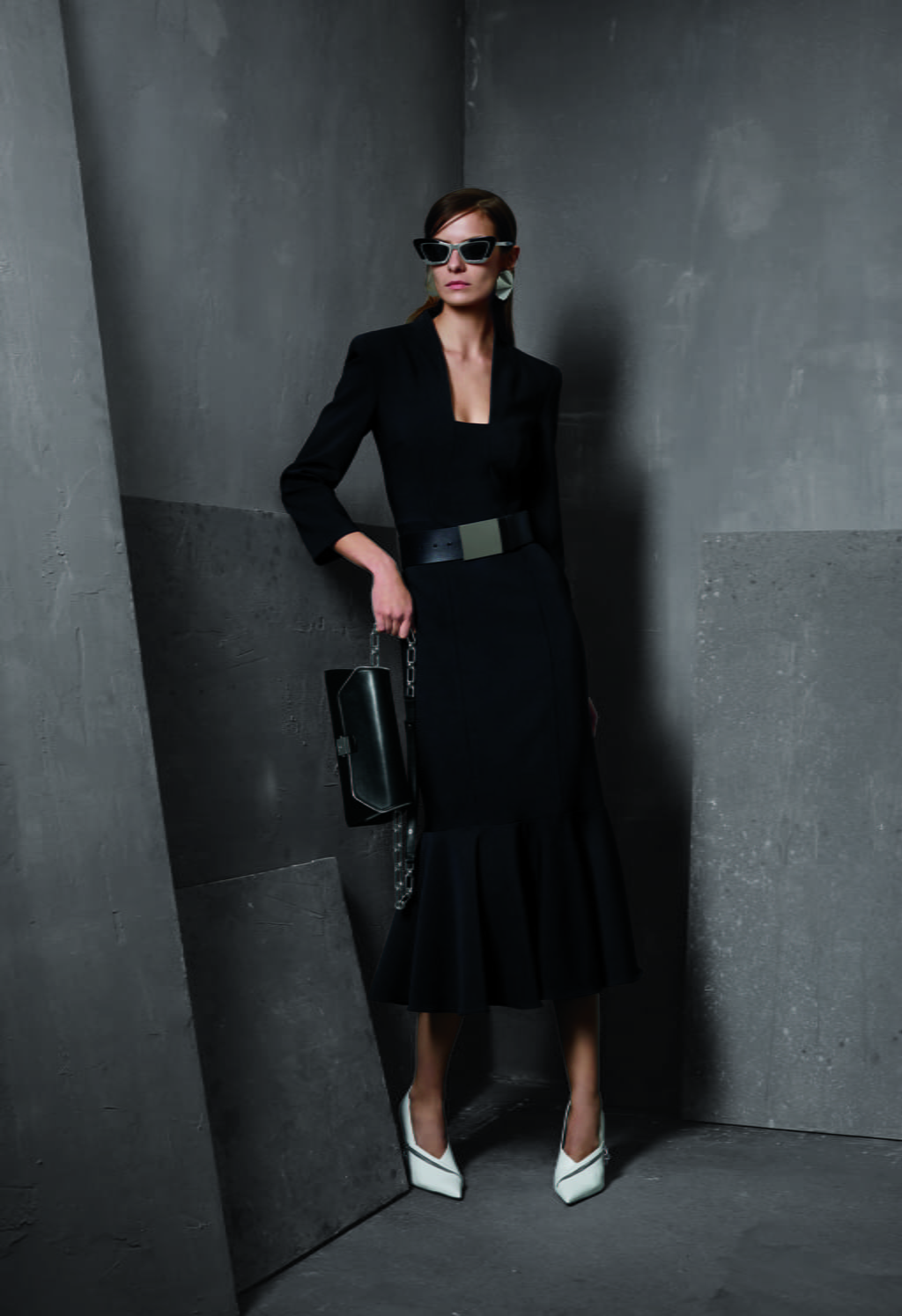 Fashion Week New York Pre-Fall 2017 look 18 de la collection Michael Kors Collection womenswear