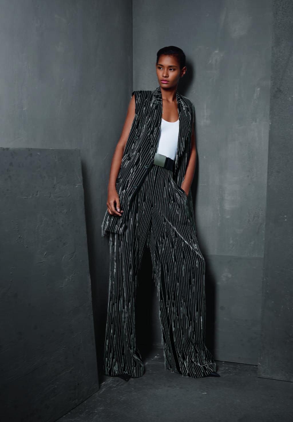 Fashion Week New York Pre-Fall 2017 look 34 de la collection Michael Kors Collection womenswear