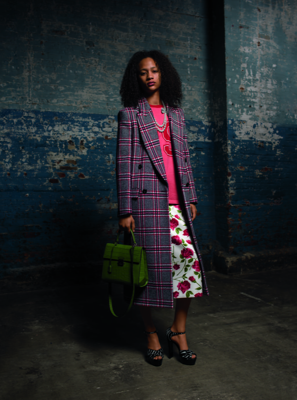 Fashion Week New York Pre-Fall 2018 look 1 de la collection Michael Kors Collection womenswear