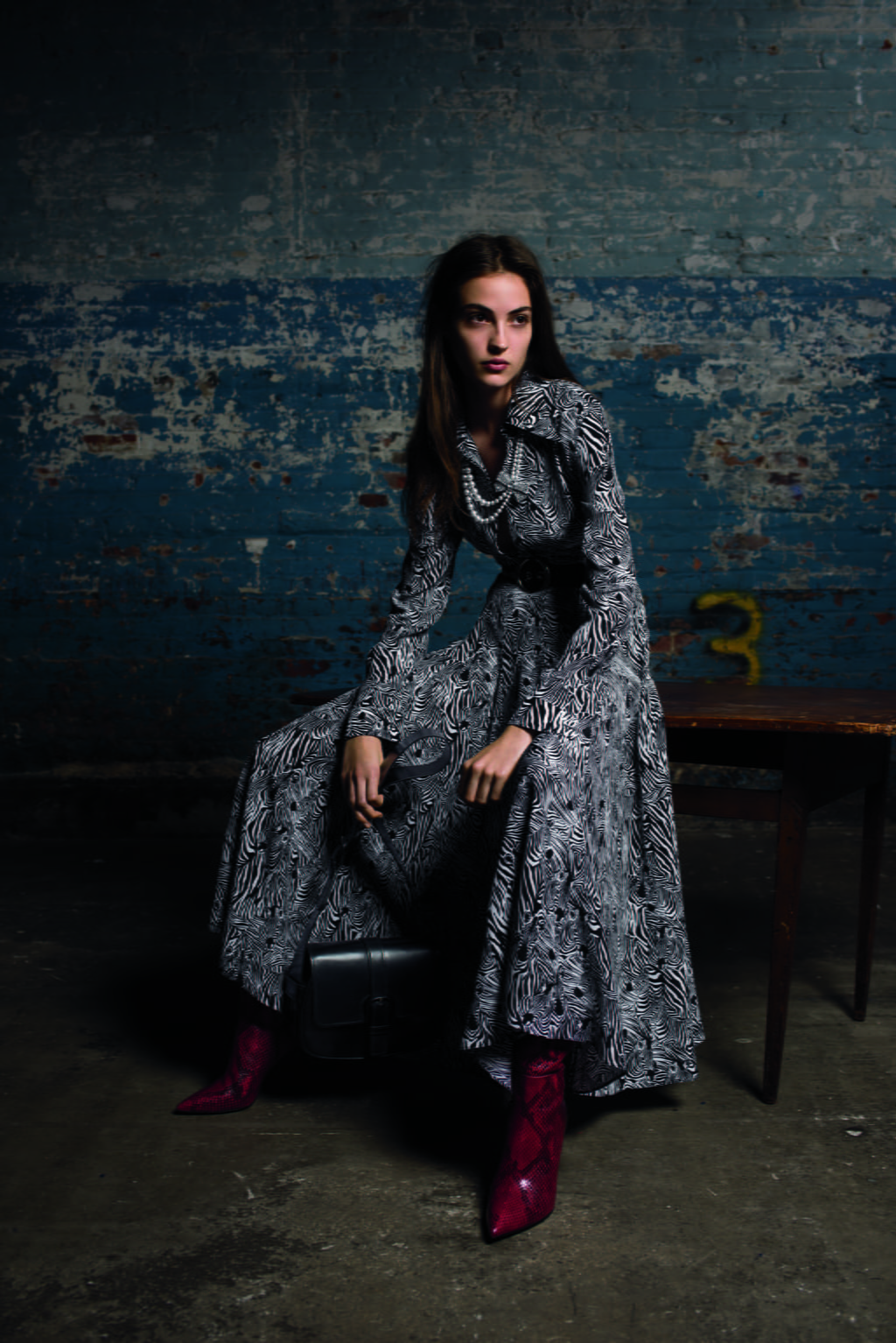 Fashion Week New York Pre-Fall 2018 look 3 de la collection Michael Kors Collection womenswear