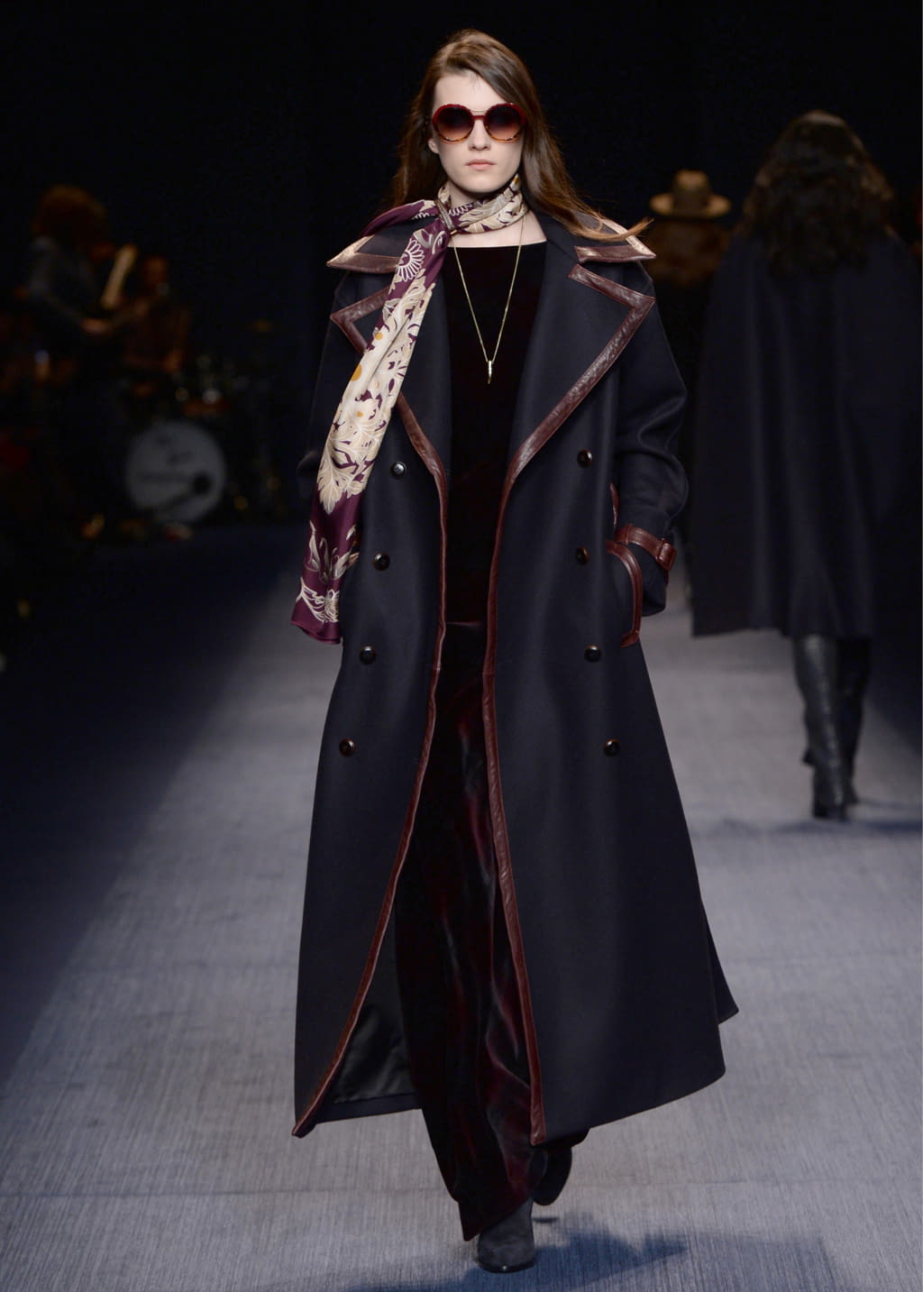 Fashion Week Milan Fall/Winter 2016 look 29 from the Trussardi collection 女装