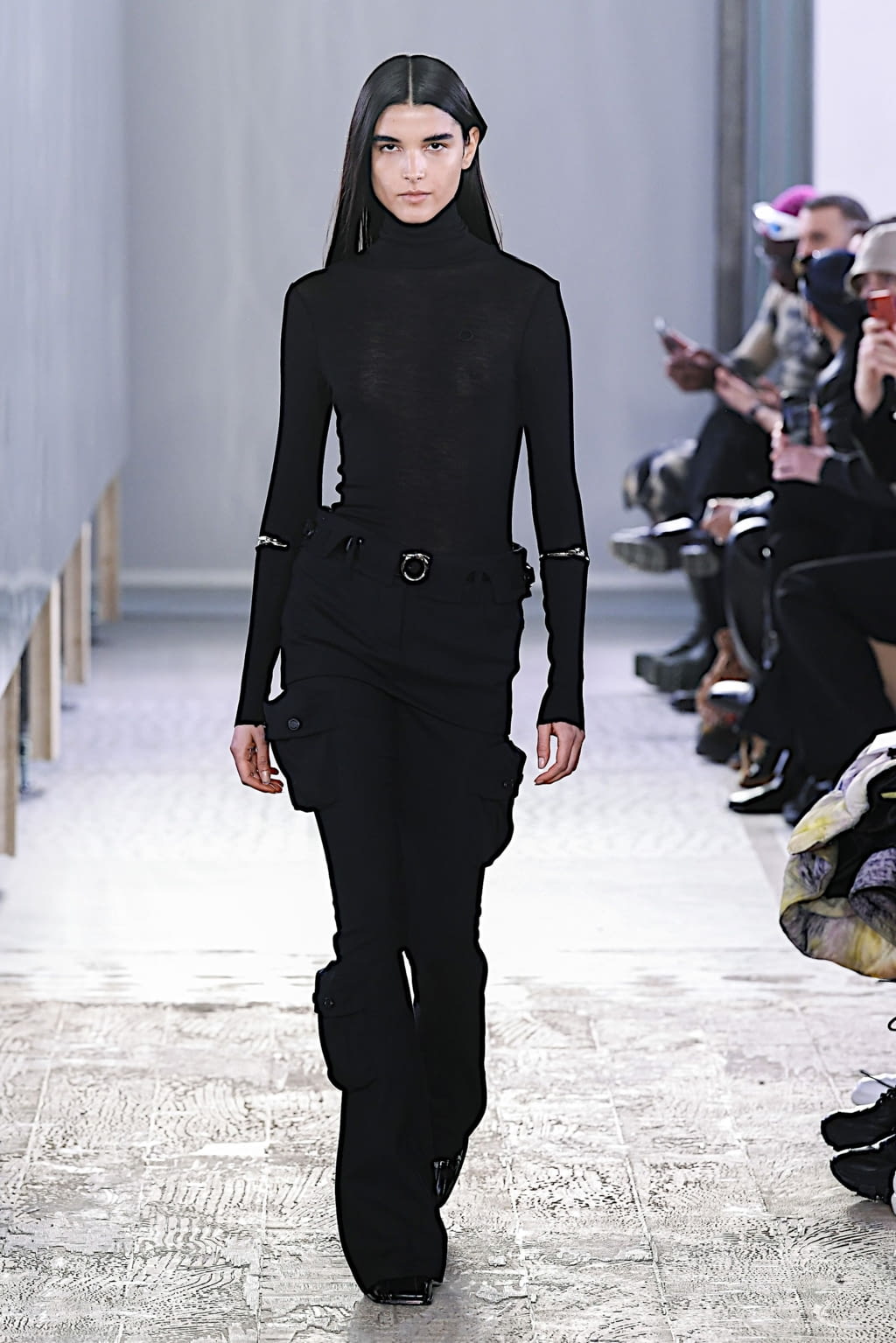 Fashion Week Milan Fall/Winter 2022 look 29 from the Trussardi collection womenswear