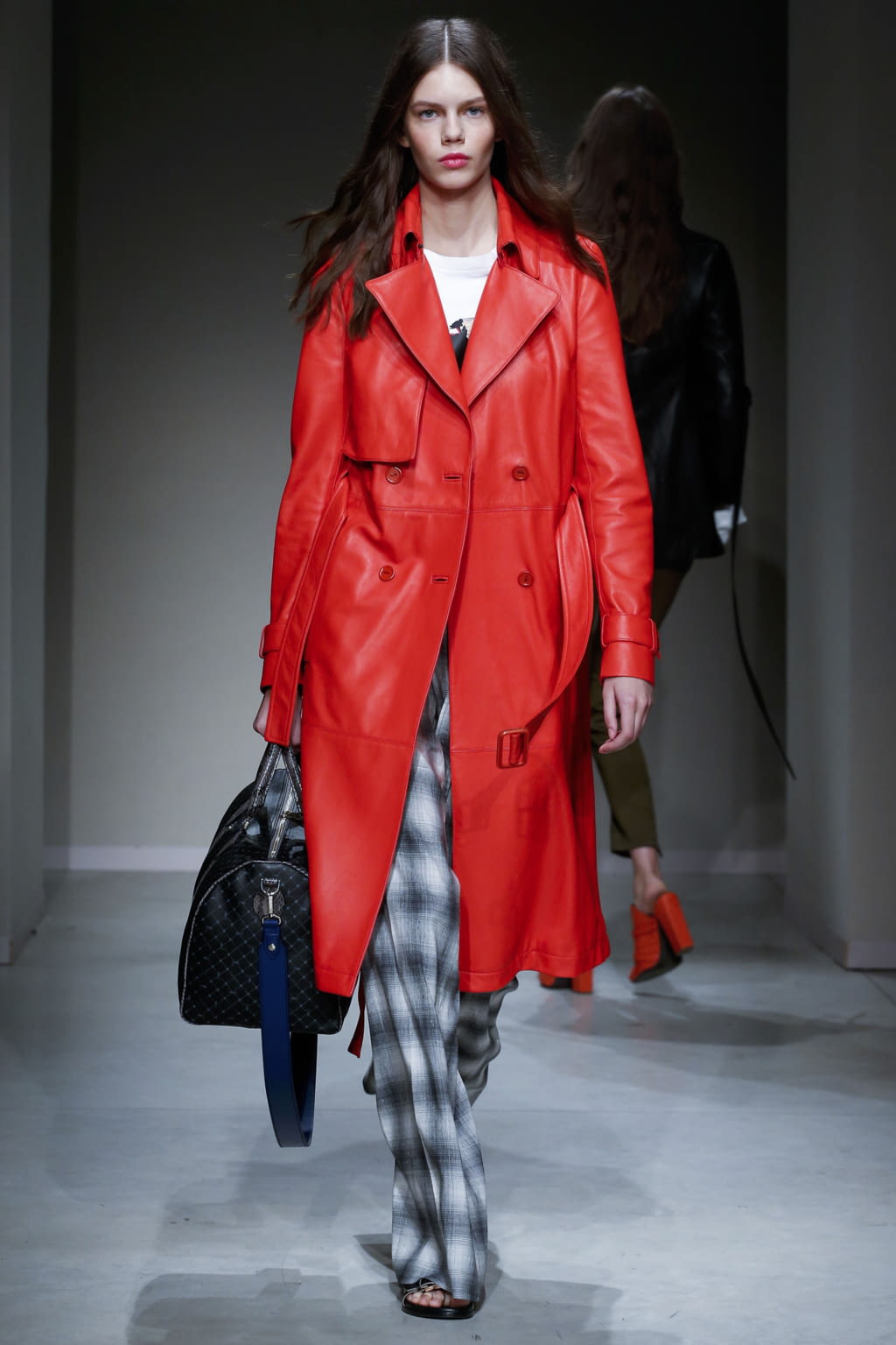 Fashion Week Milan Spring/Summer 2018 look 19 from the Trussardi collection womenswear
