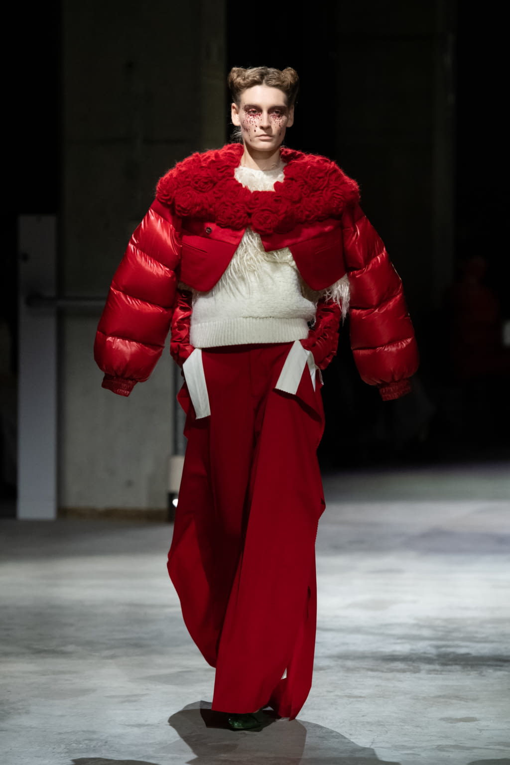Fashion Week Paris Fall/Winter 2021 look 45 from the Undercover collection 女装