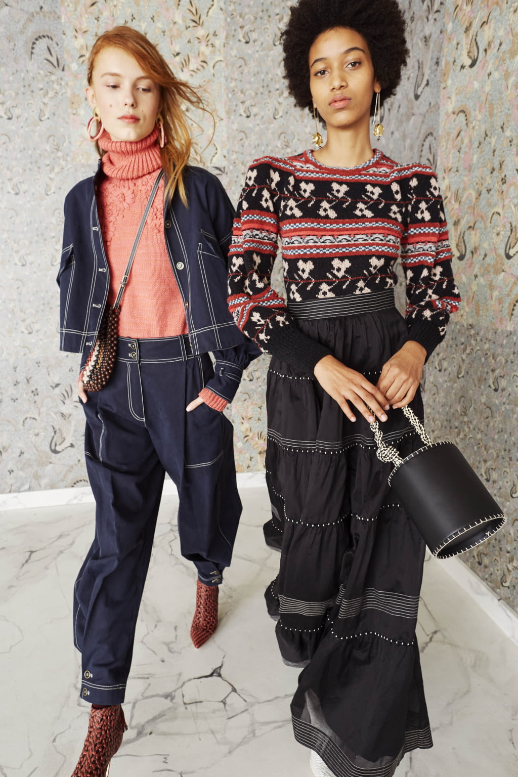 Fashion Week New York Pre-Fall 2019 look 10 from the Ulla Johnson collection 女装