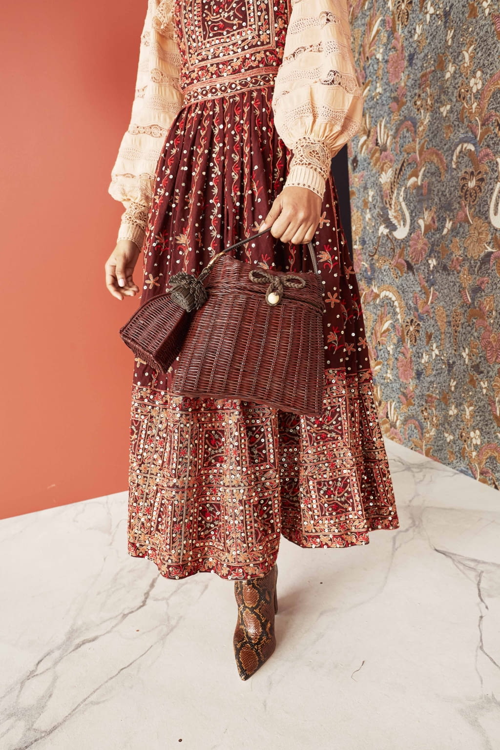 Fashion Week New York Pre-Fall 2019 look 14 from the Ulla Johnson collection womenswear