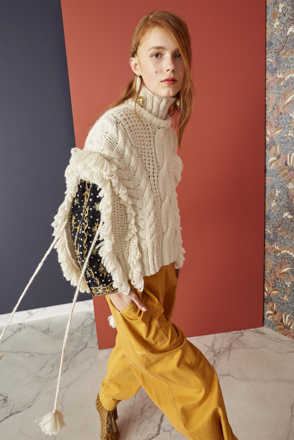 Fashion Week New York Pre-Fall 2019 look 20 from the Ulla Johnson collection womenswear