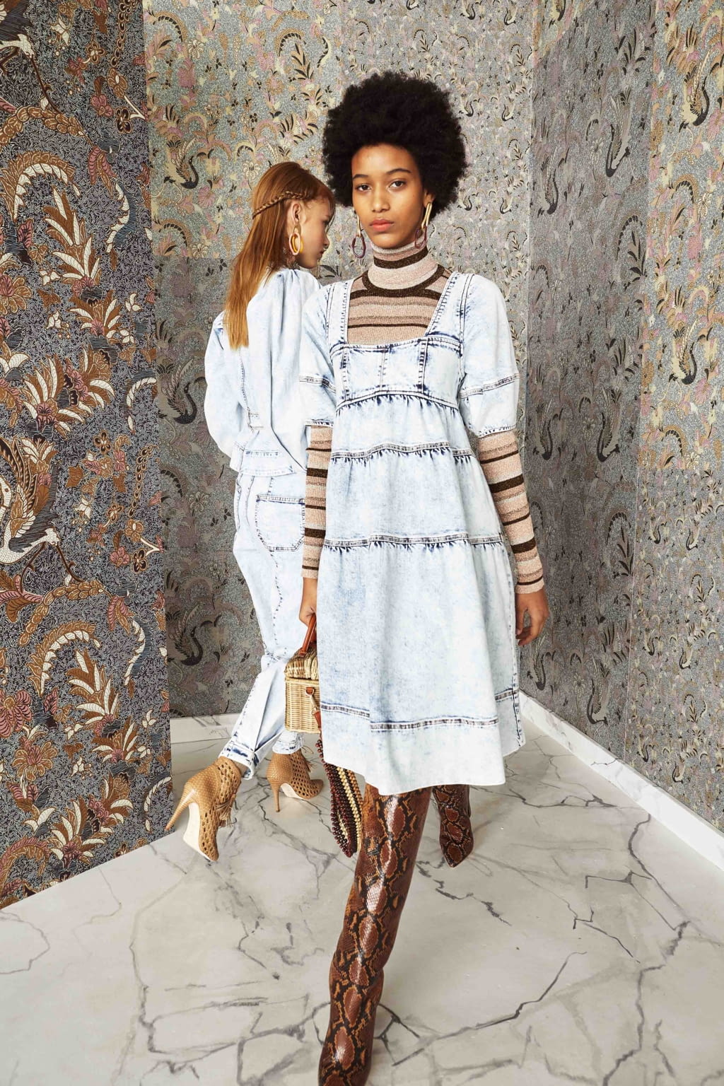 Fashion Week New York Pre-Fall 2019 look 24 from the Ulla Johnson collection 女装