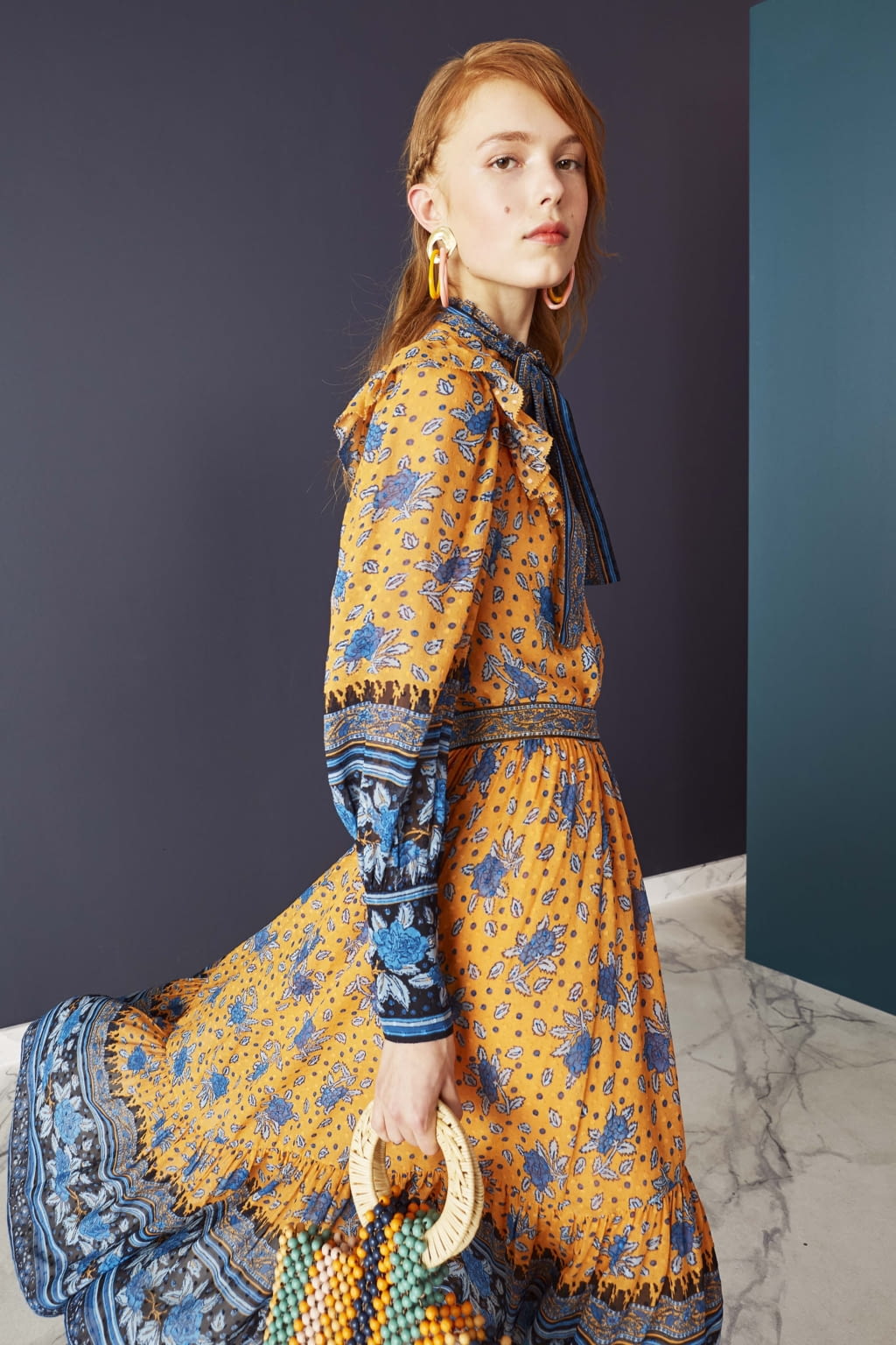Fashion Week New York Pre-Fall 2019 look 32 from the Ulla Johnson collection 女装