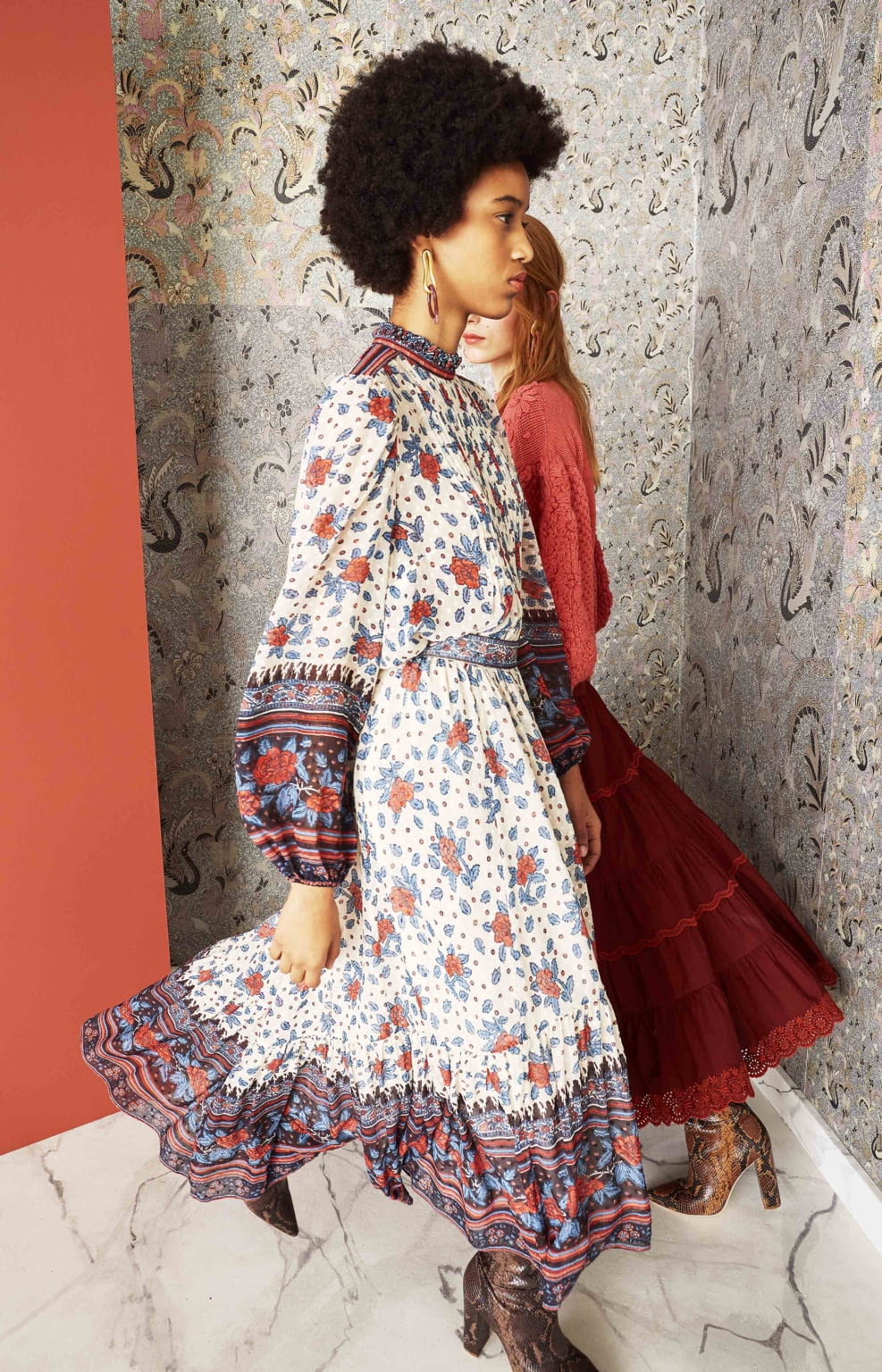 Fashion Week New York Pre-Fall 2019 look 7 from the Ulla Johnson collection womenswear