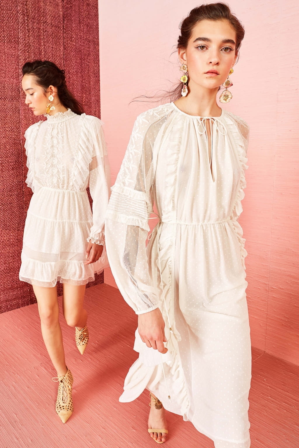Fashion Week New York Resort 2019 look 12 de la collection Ulla Johnson womenswear