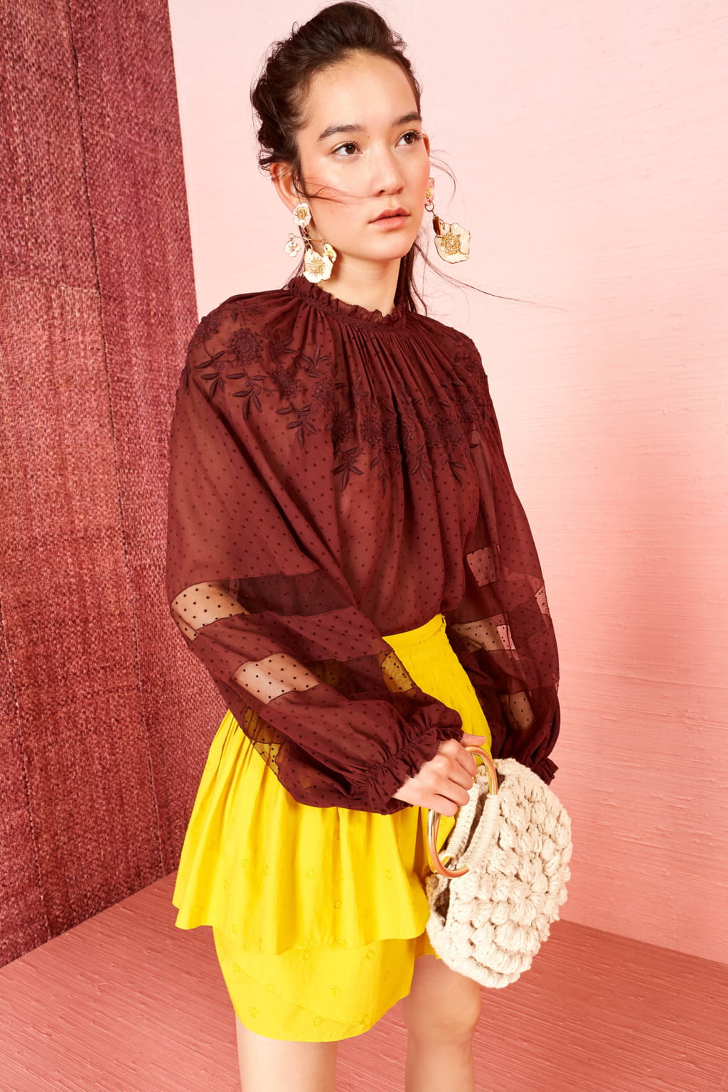 Fashion Week New York Resort 2019 look 9 from the Ulla Johnson collection 女装