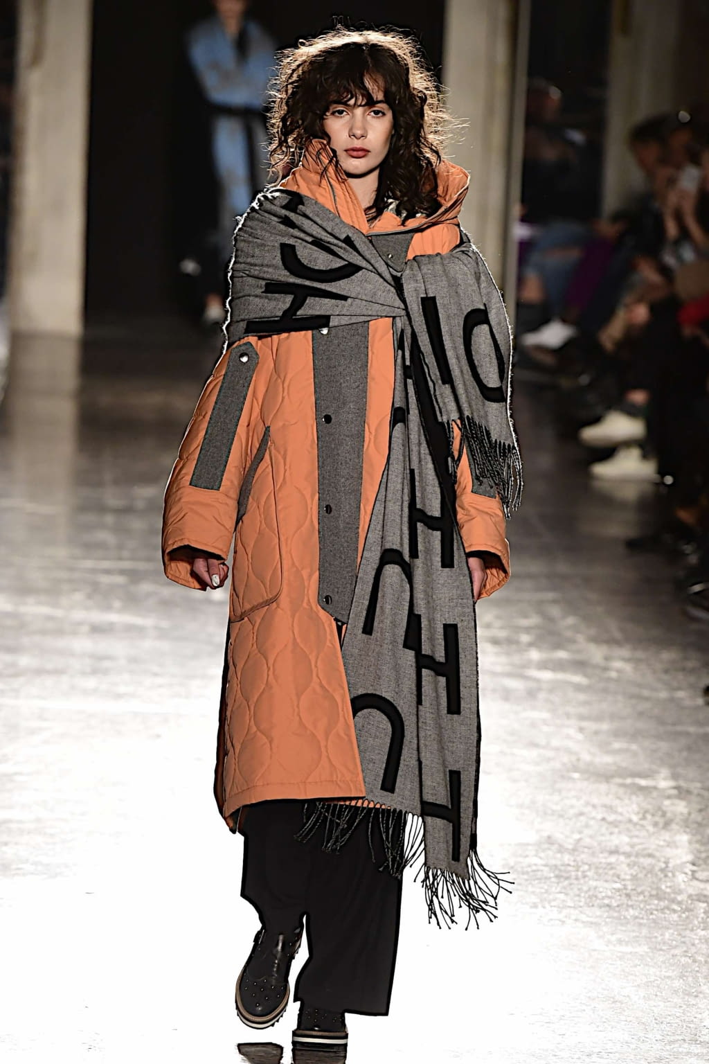 Fashion Week Milan Fall/Winter 2019 look 9 from the Ujoh collection womenswear
