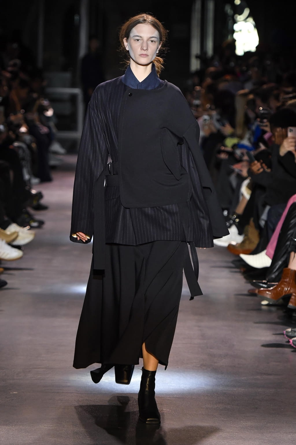 Fashion Week Paris Fall/Winter 2020 look 1 from the Ujoh collection womenswear