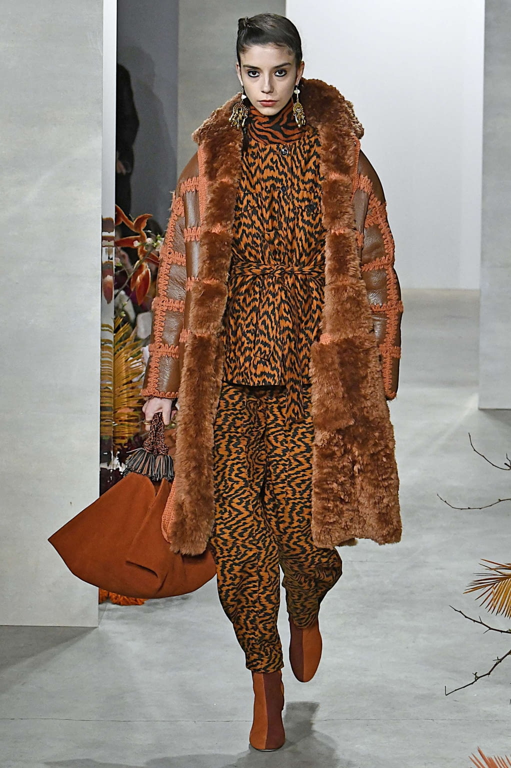 Fashion Week New York Fall/Winter 2019 look 1 from the Ulla Johnson collection womenswear