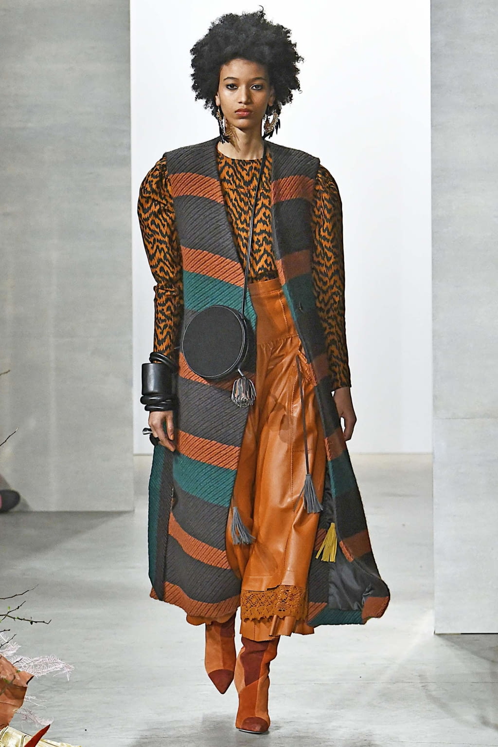 Fashion Week New York Fall/Winter 2019 look 3 de la collection Ulla Johnson womenswear