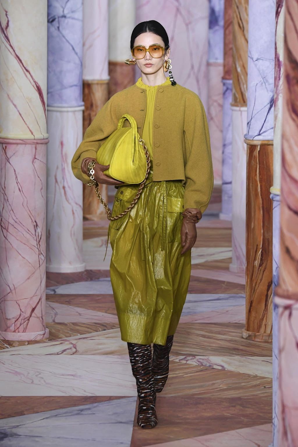 Fashion Week New York Fall/Winter 2020 look 21 de la collection Ulla Johnson womenswear