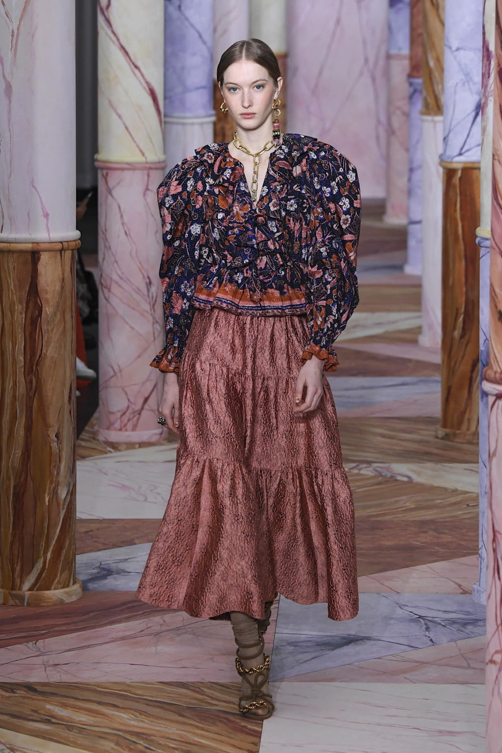 Fashion Week New York Fall/Winter 2020 look 26 from the Ulla Johnson collection womenswear