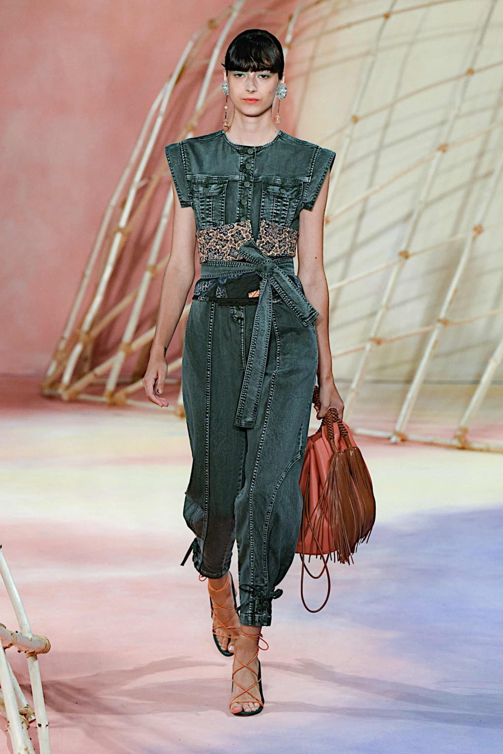 Fashion Week New York Spring/Summer 2020 look 7 from the Ulla Johnson collection 女装