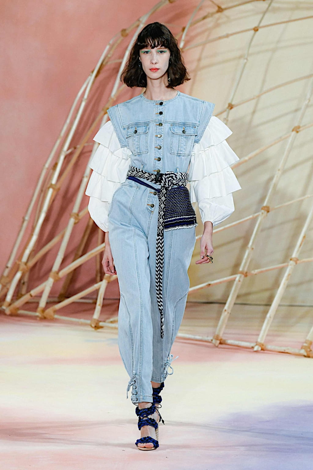 Fashion Week New York Spring/Summer 2020 look 19 from the Ulla Johnson collection womenswear