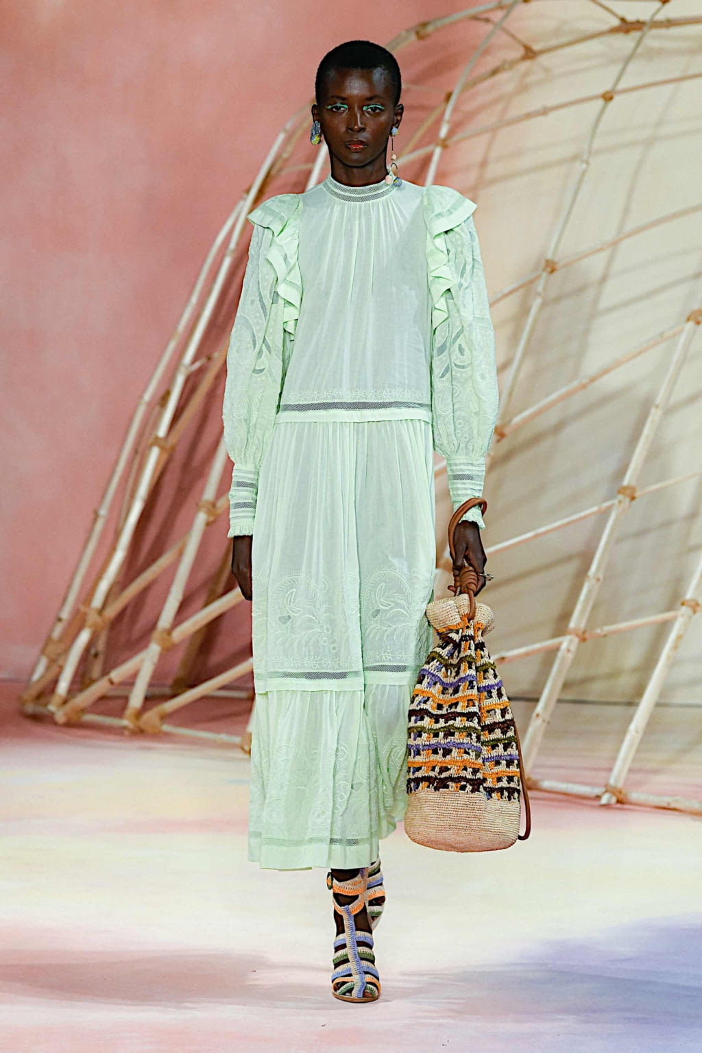 Fashion Week New York Spring/Summer 2020 look 42 from the Ulla Johnson collection womenswear