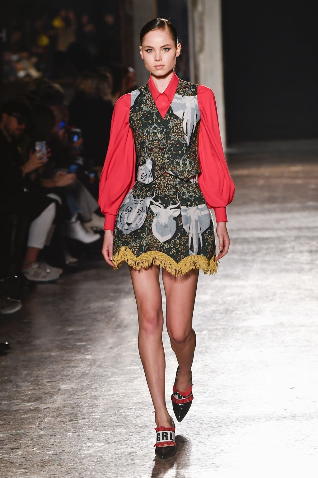 Fashion Week Milan Fall/Winter 2020 look 4 de la collection Ultra Chic womenswear