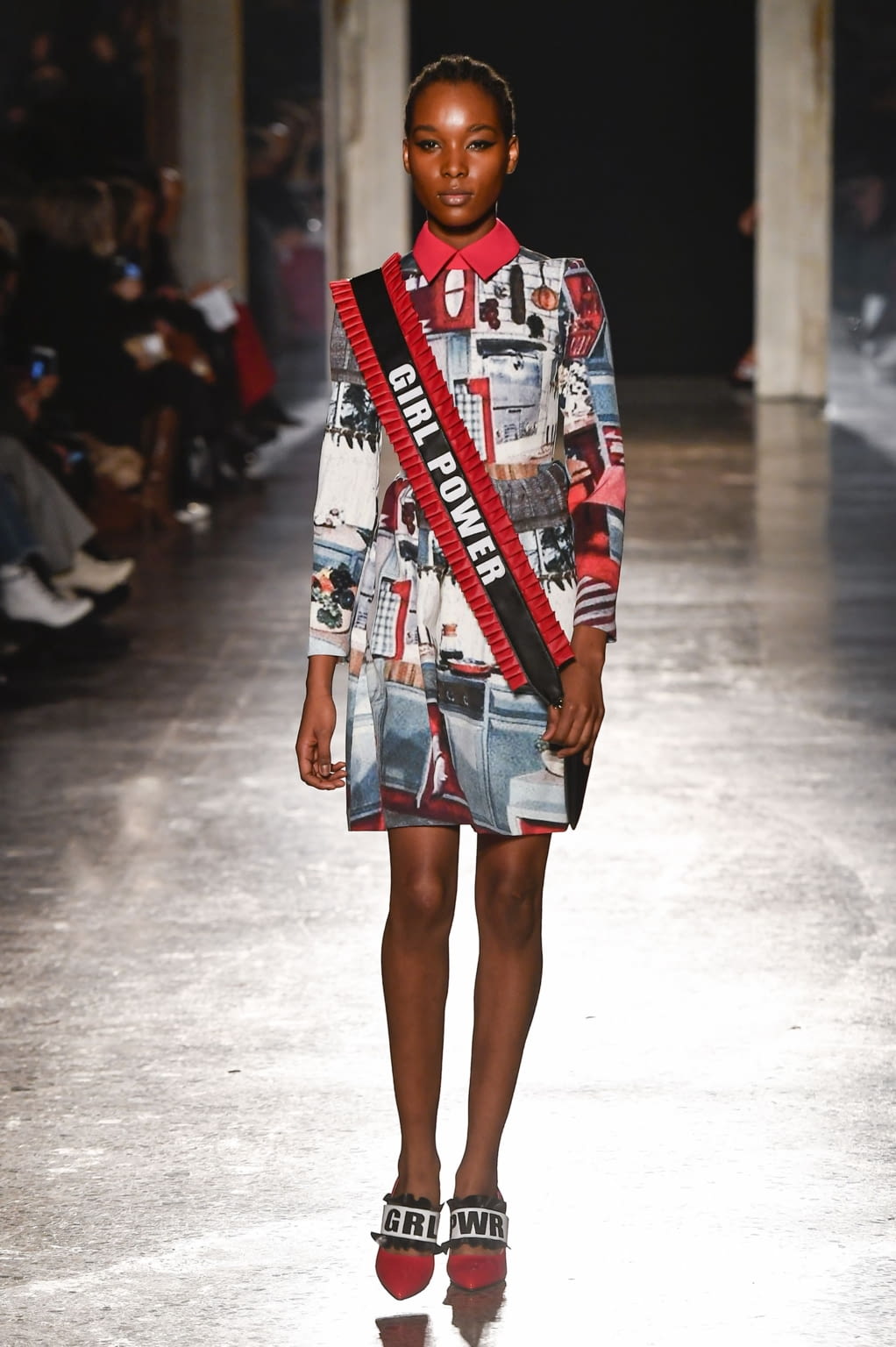 Fashion Week Milan Fall/Winter 2020 look 7 from the Ultra Chic collection womenswear