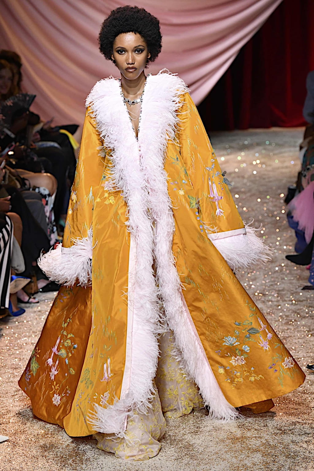 Fashion Week Paris Fall/Winter 2019 look 32 from the Ulyana Sergeenko collection couture