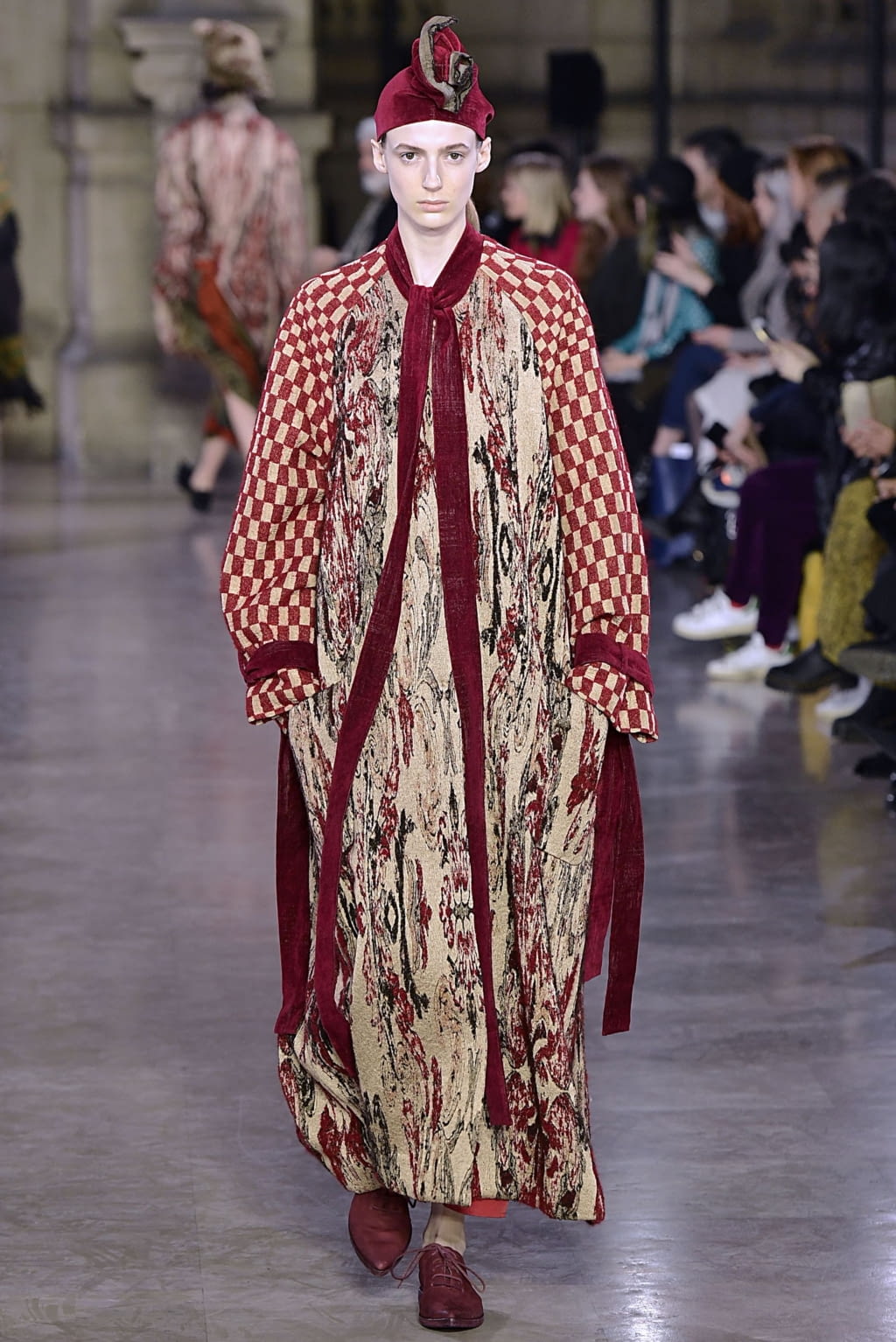 Fashion Week Paris Fall/Winter 2019 look 18 from the Uma Wang collection 女装