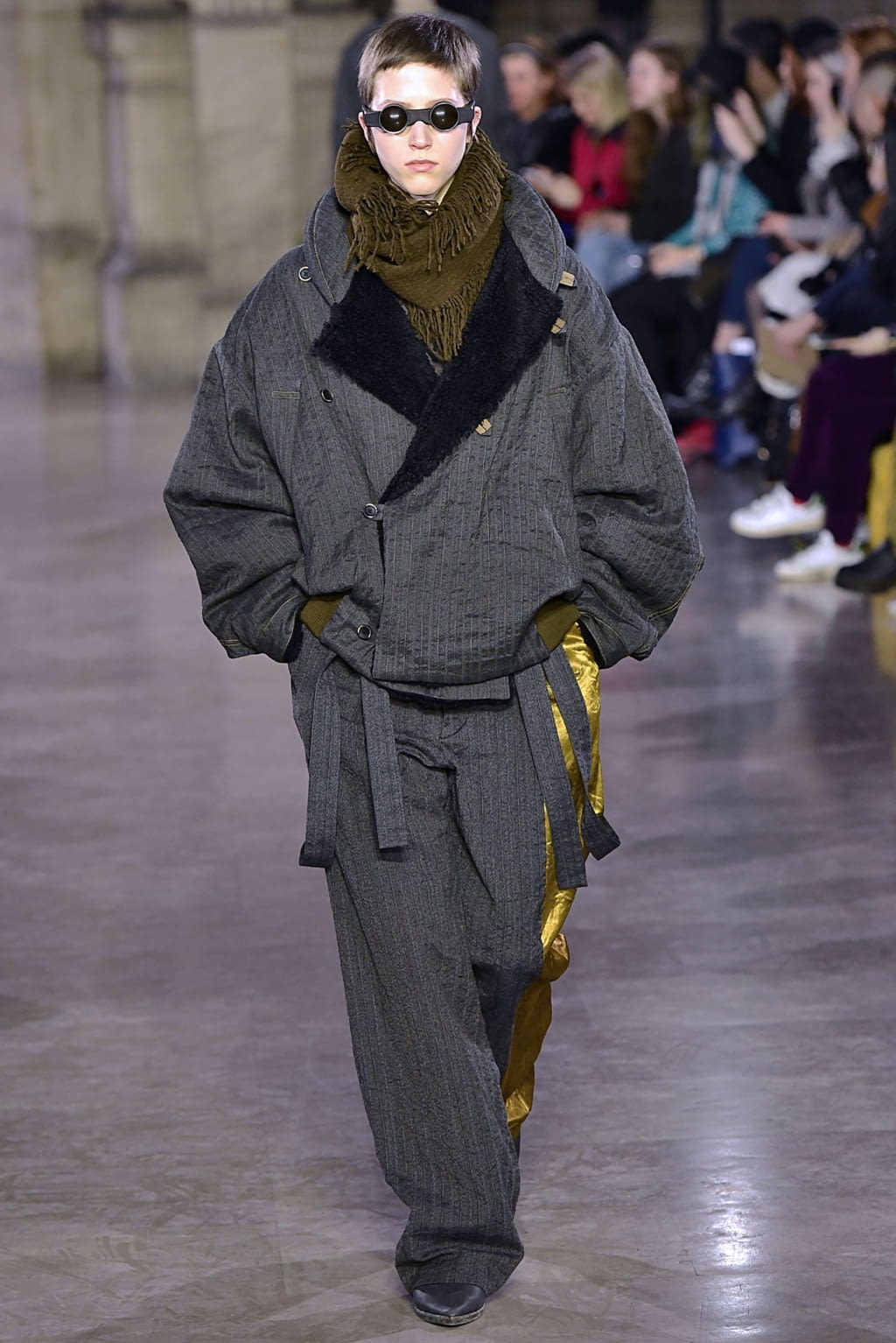 Fashion Week Paris Fall/Winter 2019 look 22 from the Uma Wang collection 女装