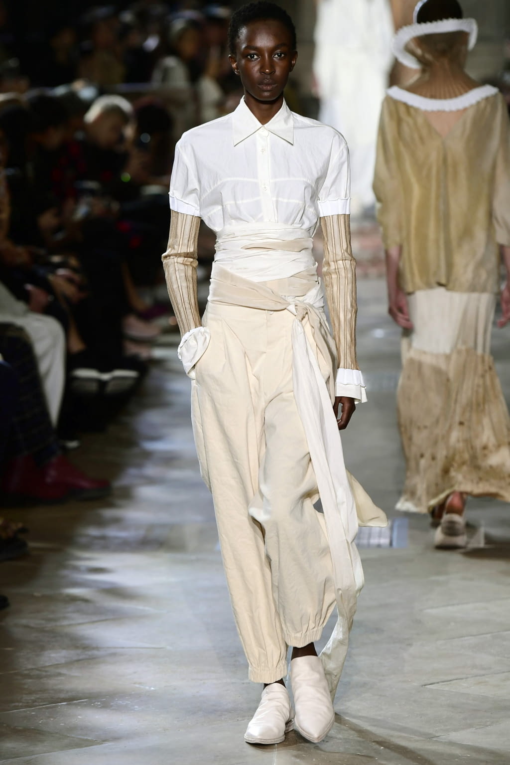 Fashion Week Paris Spring/Summer 2019 look 14 from the Uma Wang collection 女装
