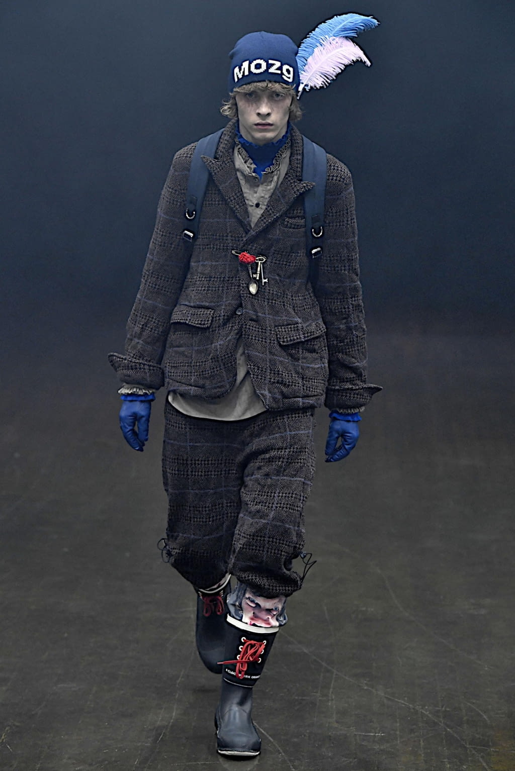 Fashion Week Paris Fall/Winter 2019 look 15 from the Undercover collection 男装