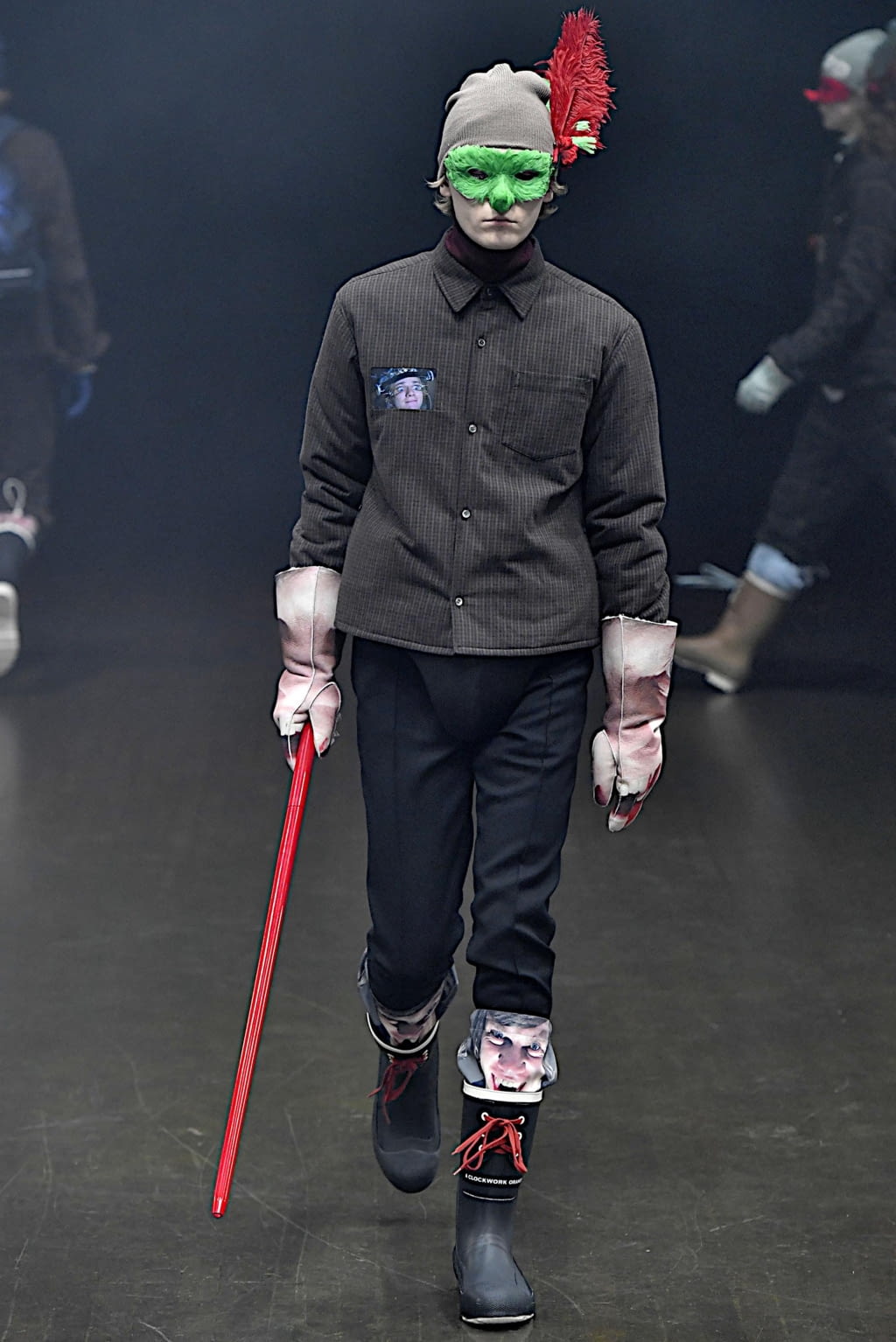 Fashion Week Paris Fall/Winter 2019 look 17 from the Undercover collection 男装