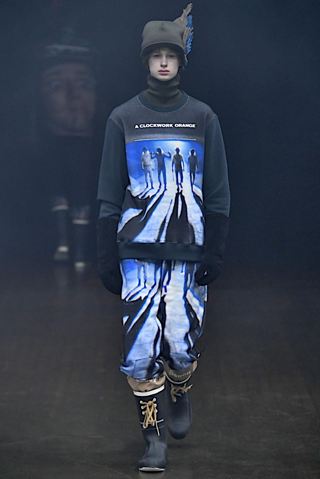Fashion Week Paris Fall/Winter 2019 look 21 from the Undercover collection 男装