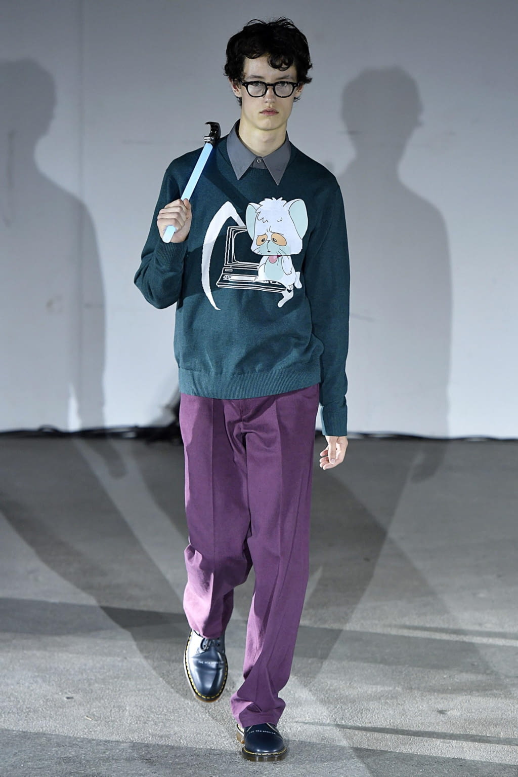 Fashion Week Paris Spring/Summer 2019 look 30 from the Undercover collection menswear