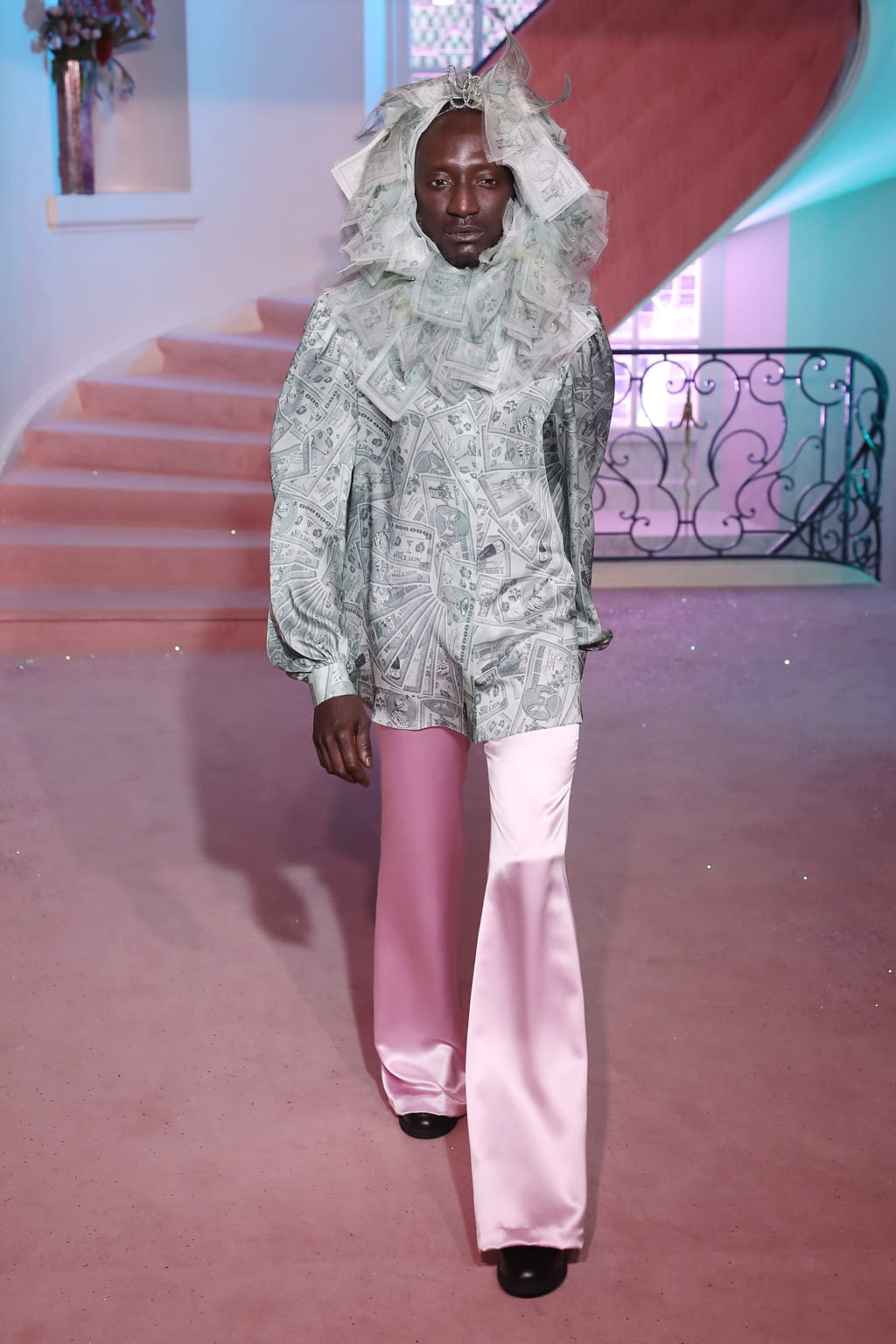 Fashion Week Paris Spring/Summer 2020 look 30 from the Ulyana Sergeenko collection couture