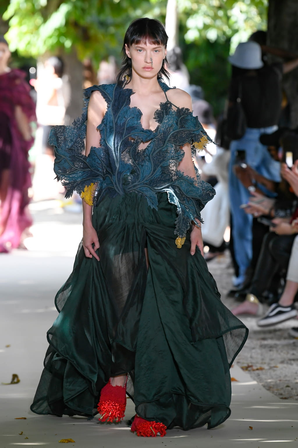 Fashion Week Paris Fall/Winter 2021 look 9 from the Vaishali S collection couture