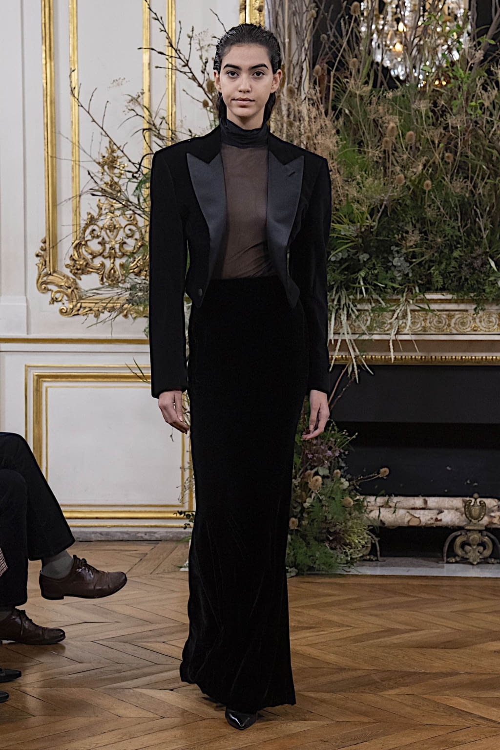 Fashion Week Paris Fall/Winter 2020 look 34 from the Valentin Yudashkin collection womenswear