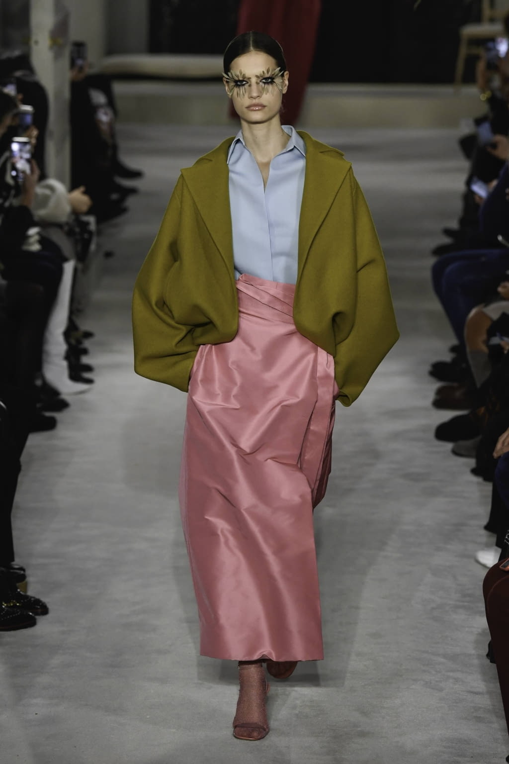Fashion Week Paris Spring/Summer 2019 look 11 from the Valentino collection 高级定制