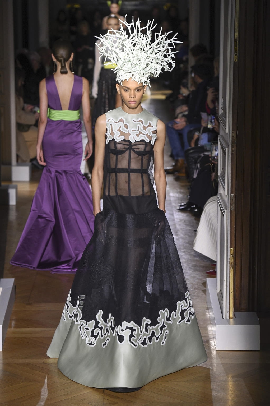 Fashion Week Paris Spring/Summer 2020 look 46 from the Valentino collection couture