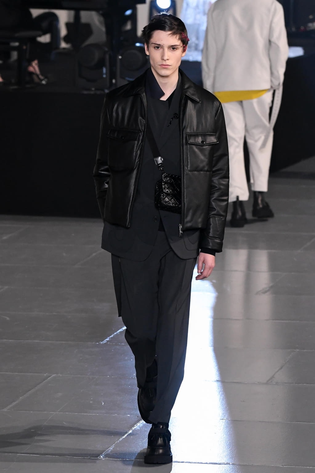 Fashion Week Paris Fall/Winter 2020 look 47 from the Valentino collection 男装